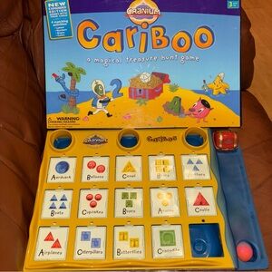 Cranium Cariboo Magical Treasure Hunt Board Game Incomplete Expanded Edition
